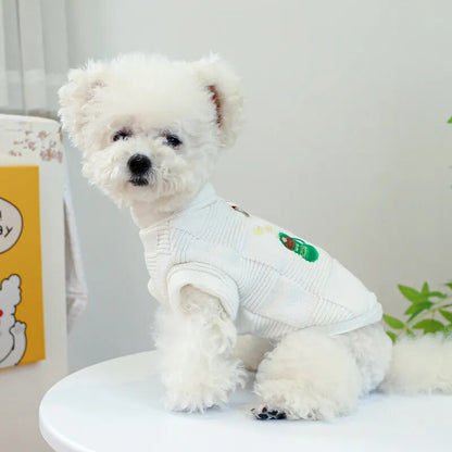 Pet Round-Neck Sweater and Comfortable Shirt