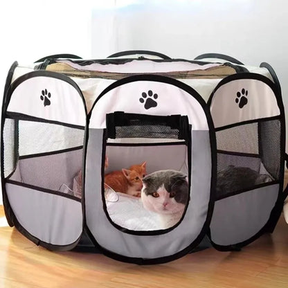 Portable Foldable Pet Tent and Kennel