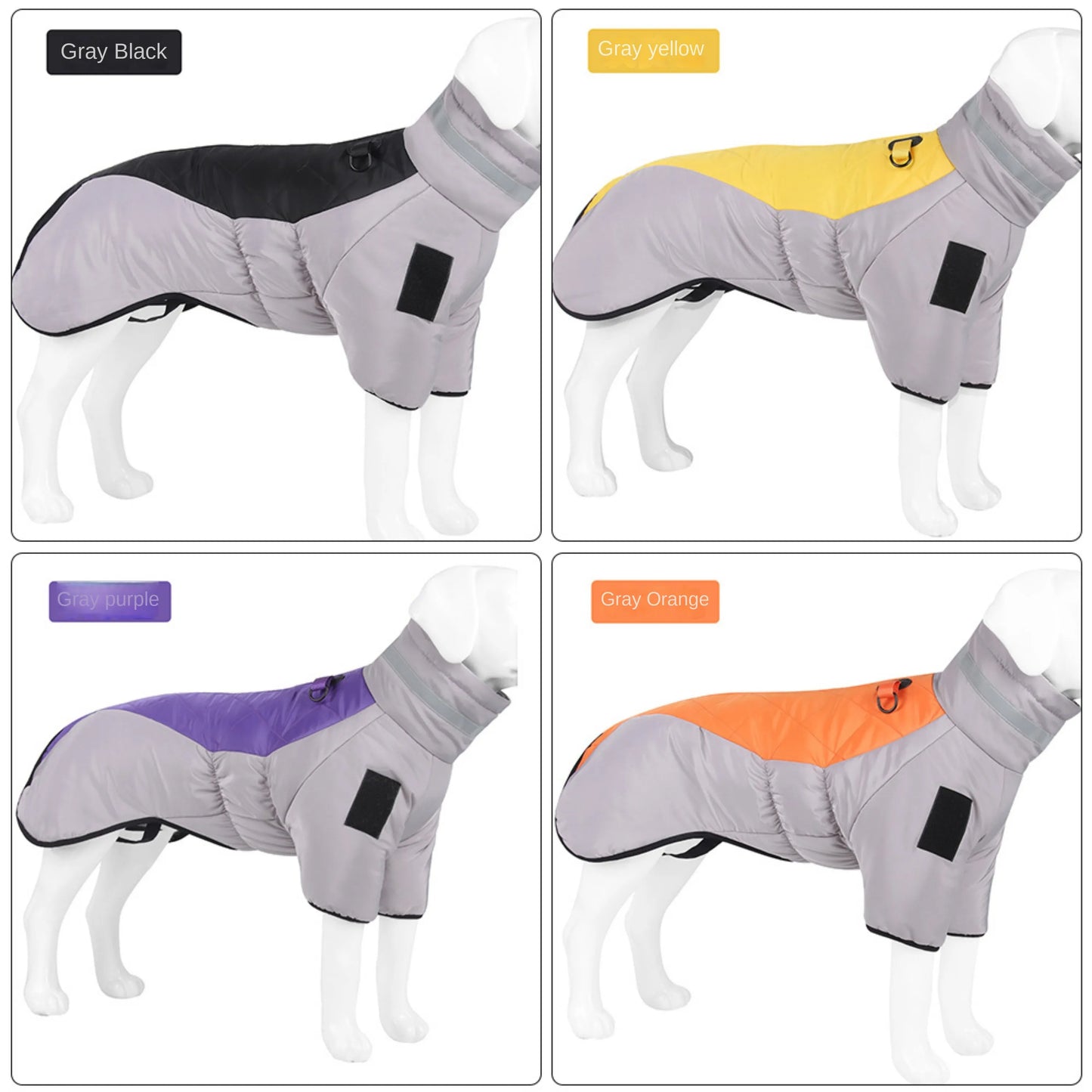 Warm Pet reflective Jackets