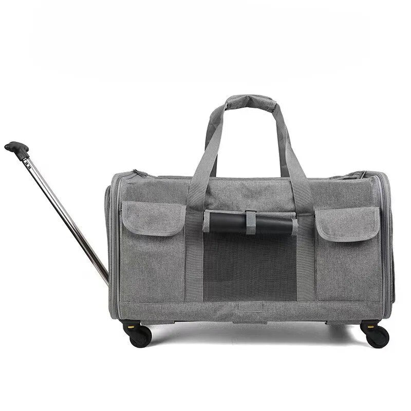 Portable Pull Rod Breathable and Foldable Luggage