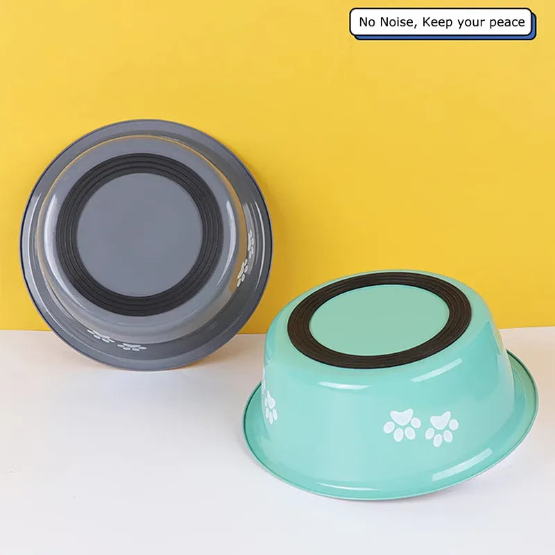 Non-slip Stainless Steel Dog Bowls