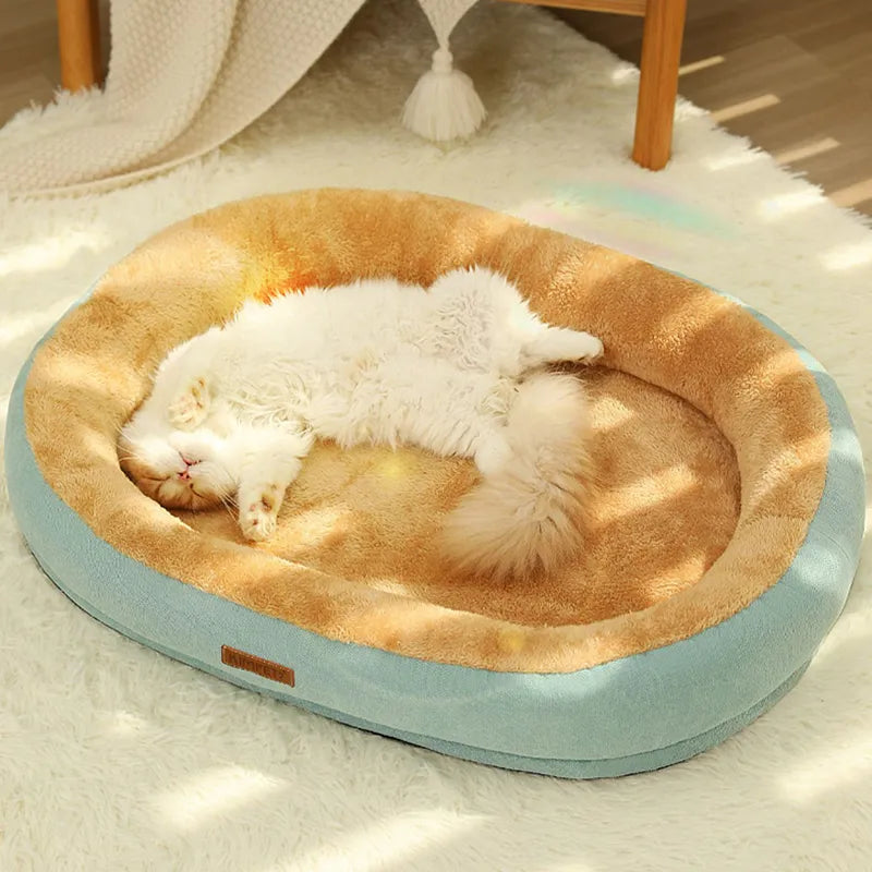 Small Pet Non-slip Kennel and Washable Bed